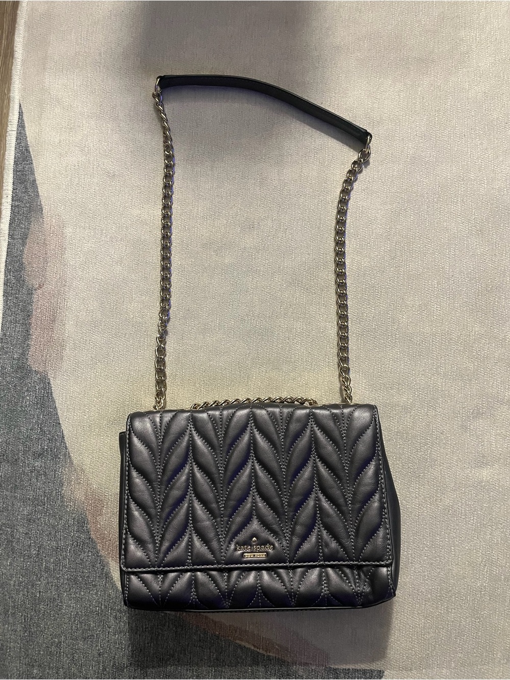 Kate Spade Emelyn Briar Lane Quilted Convertible Crossbody / Shoulder Bag